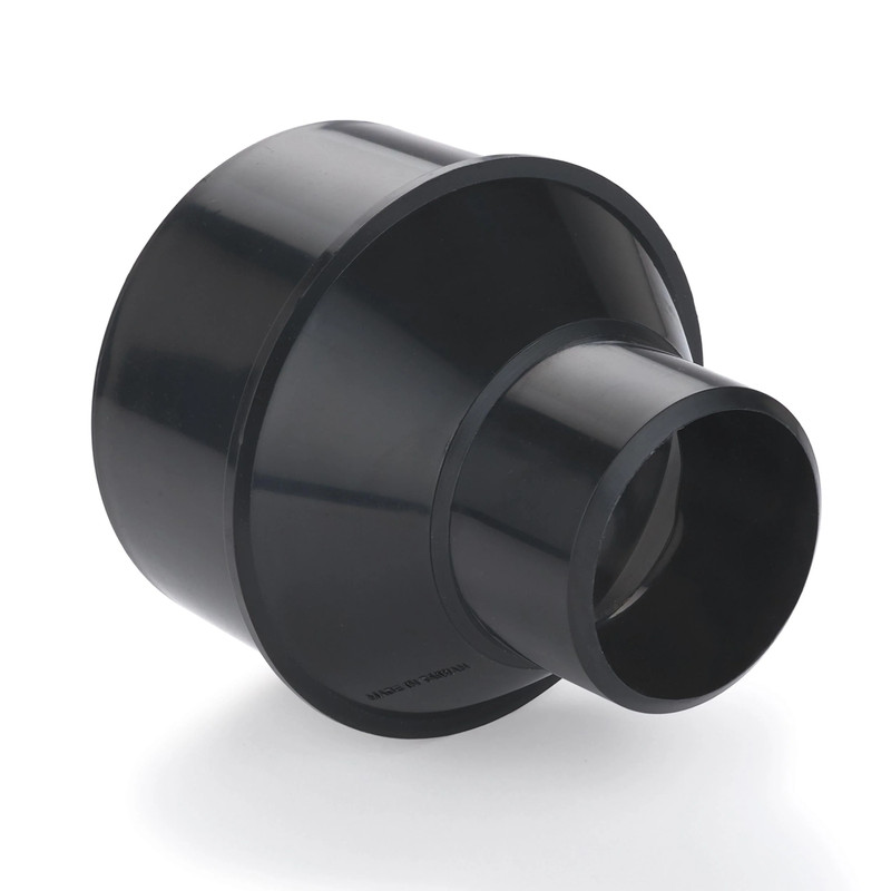 4" to 2-1/4" Funnel Reducer Dust Collection Fitting